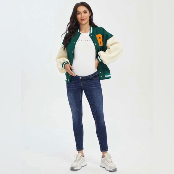 Maternity Wideband Skinny Jeans - Picture 6 of 6